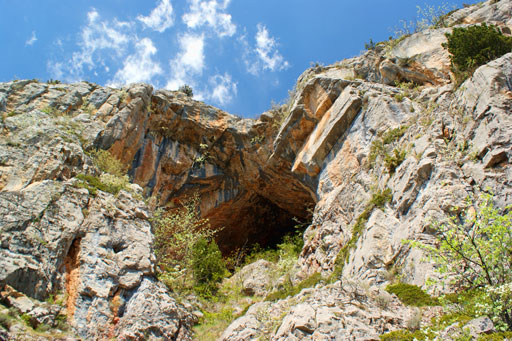 La grotte des Vaudois de Freissinières